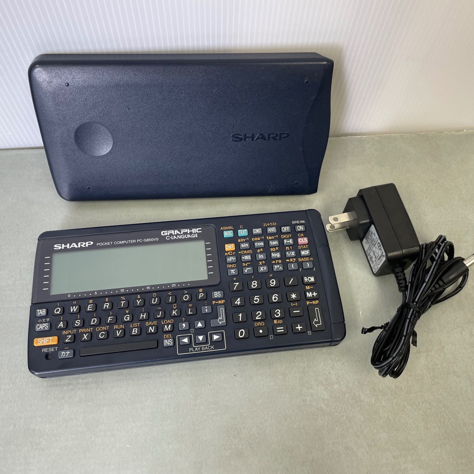 シャープ ポケットポケットコンピュータ PC-G850VS SHARP ポケットコンピュータ PC-G850VS 学校技術教育用ポケット