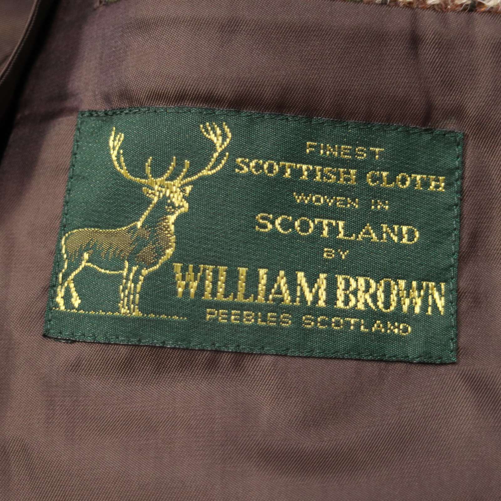 J.PRESS ジェイプレス PRESSTIGE☆ 英国製 WILLIAM BROWN生地