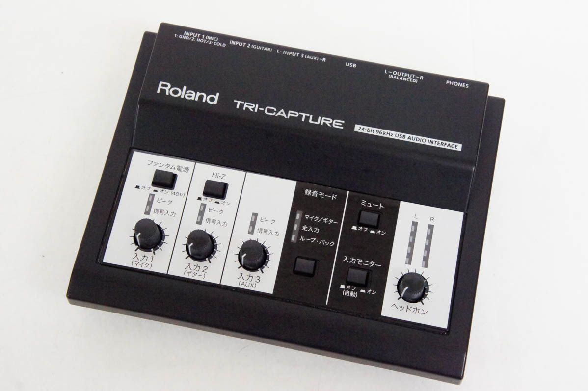 Roland ローランド オーディオインターフェイス TRI-CAPTURE - オーディオ機器