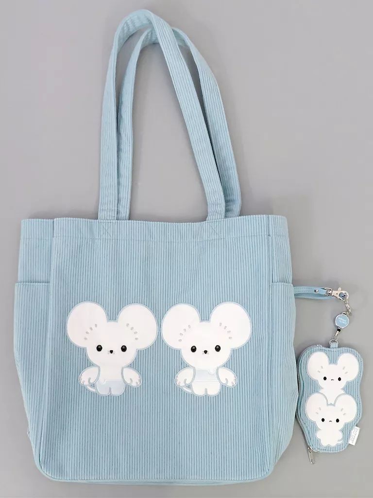 コイン&パスケース付きトートバッグ WAKKA de IKKA イッカネズミ