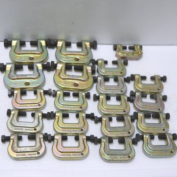 SUPER/スーパーツール アイアンマン クランプ AC36など 11点セット 中古 SUPER スーパーツール アイアンマン 仮設用挟締金具 クランプ