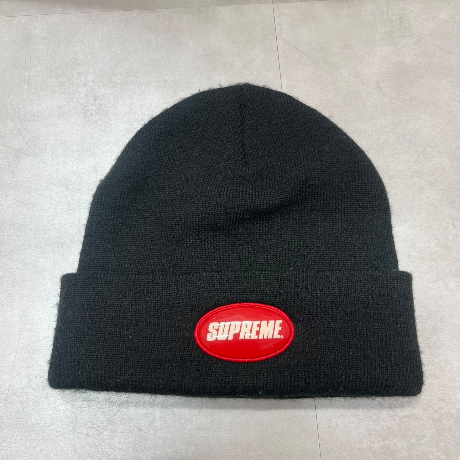 Supreme Rubber Patch Beanie ラバーパッチ ビーニー ニット帽 帽子