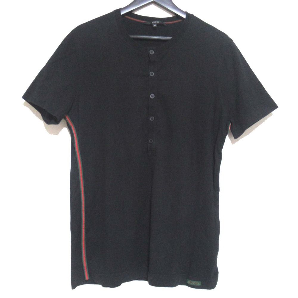 【美品】GUCCI グッチ 定番 シェリーライン ポロシャツ メンズ Lサイズ GUCCI グッチ シェリーライン 半袖 ポロシャツ サイズ L ライト