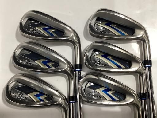 ダンロップ XXIO CROSS 2021 7S アイアンセット IR NS PRO 860GH D.S.T for XXIO フレックスS メンズ 男性用 右利き 右用 Cランク ゴルフクラブ