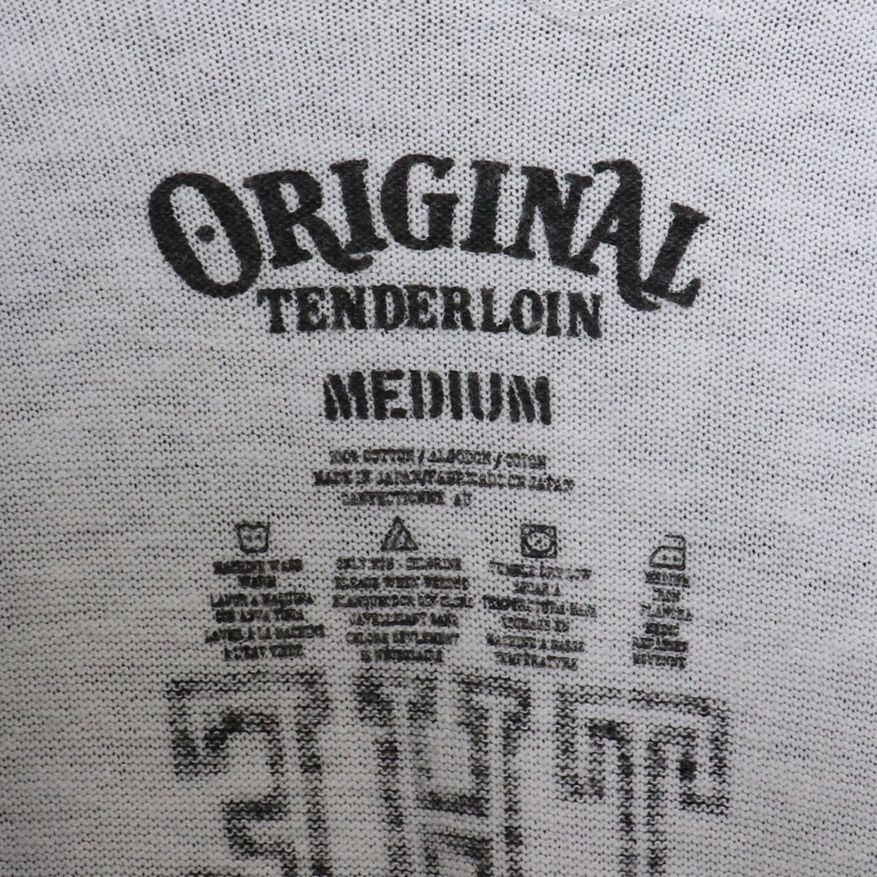 TENDERLOIN RAGLAN 3/4 BLS Ssize 未使用 TENDERLOIN テンダーロイン T-RAGLAN 3/4 BLS BLACK SHEEP