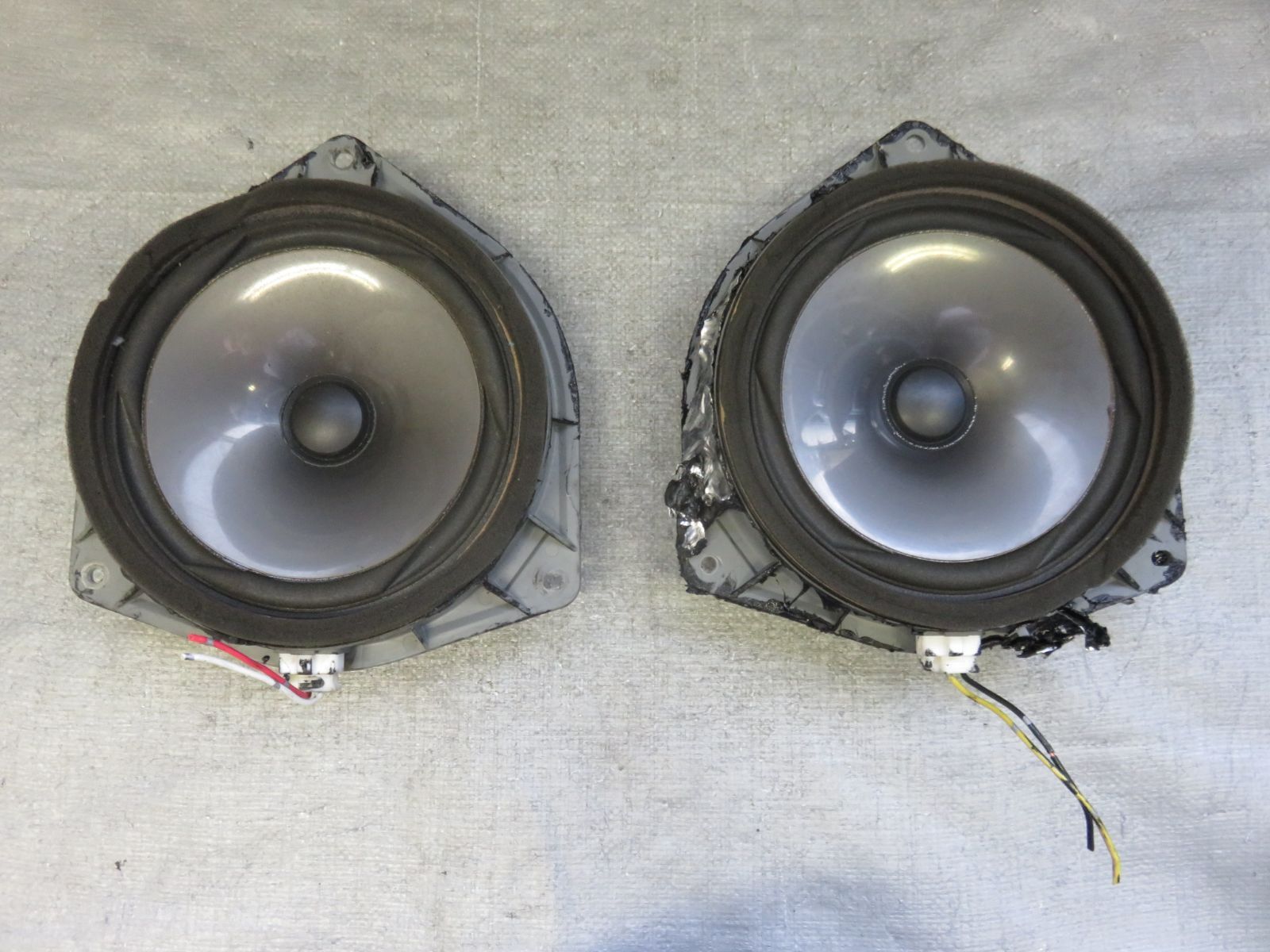 STD6803 音出しOK アルテッツァ ジータ GXE10W GXE15W 純正 フロント ドア スピーカー ツイーター 左右セット 86160-53140