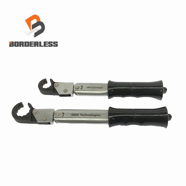 2本セット BBKテクノロジーズ ラチェットトルクレンチ 17mmX18N m RTQ-180 22mmX38N m RTQ-380 ラチェット式 106525