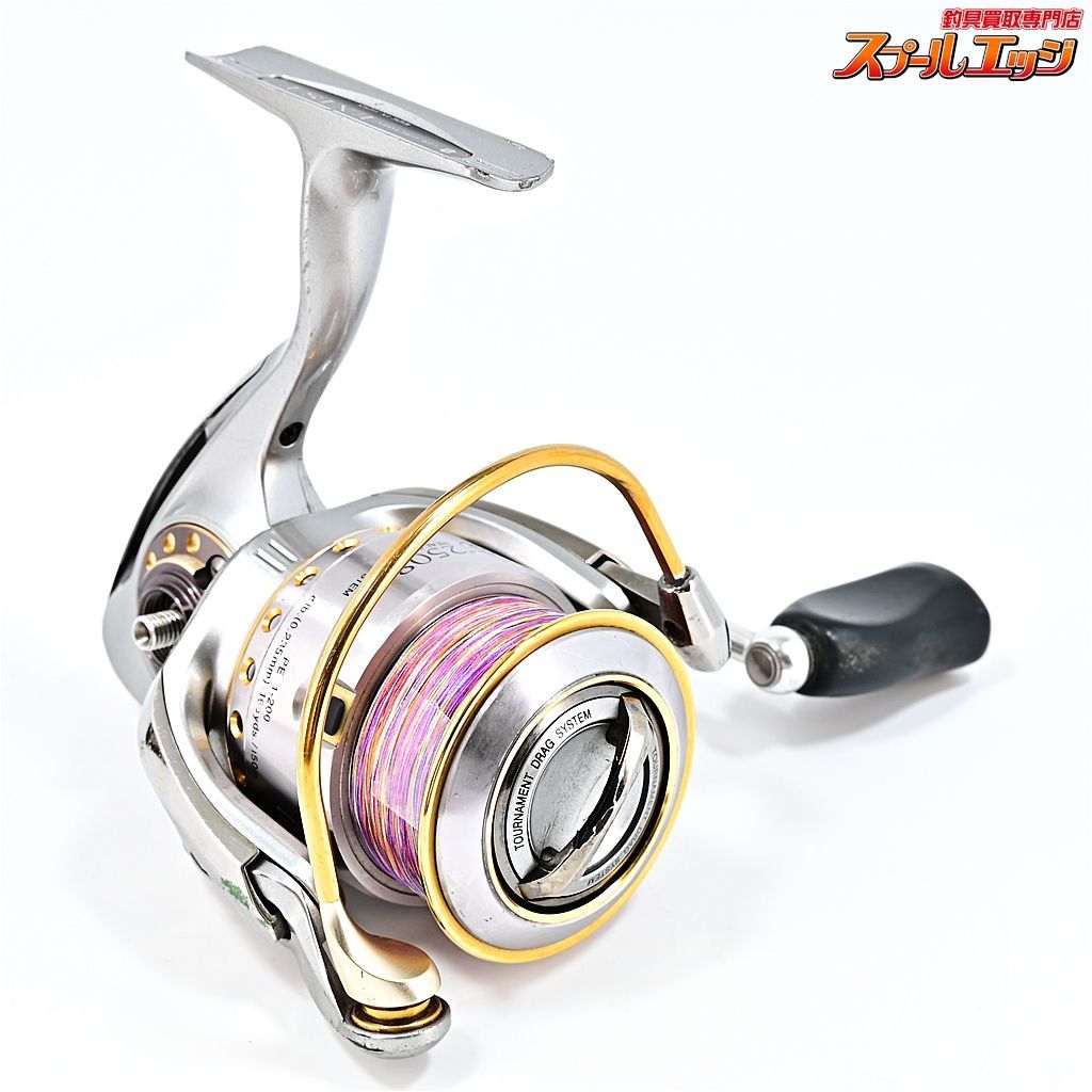 【ダイワ】 09イグジスト 2500 ハイパーカスタムボディ RCS2508エアスプール&50mmハンドル装着 DAIWA EXISTm36549 -  メルカリ