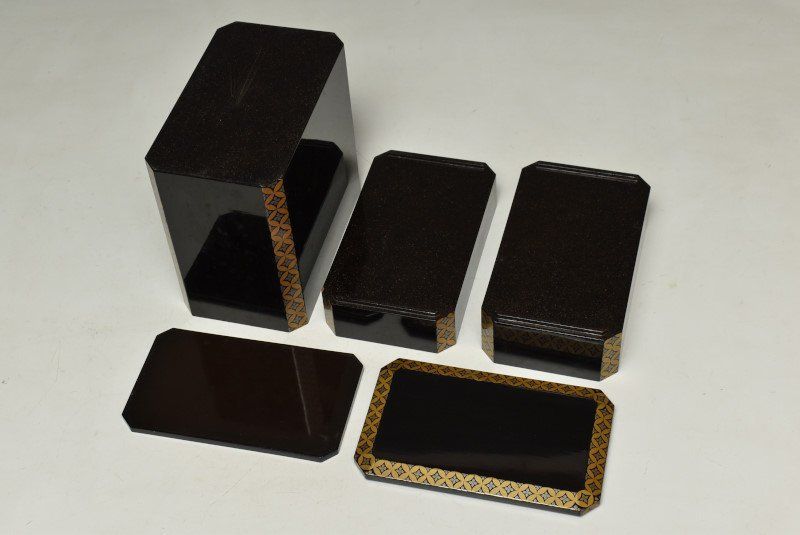 茶道具 木製蒔絵