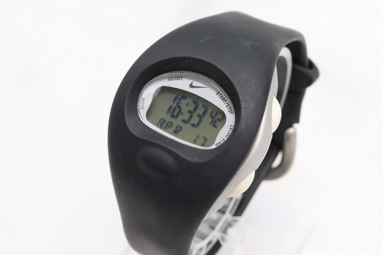 W139-10】電池交換済 ナイキ 100M防水 腕時計 WG51-4000 - メルカリ