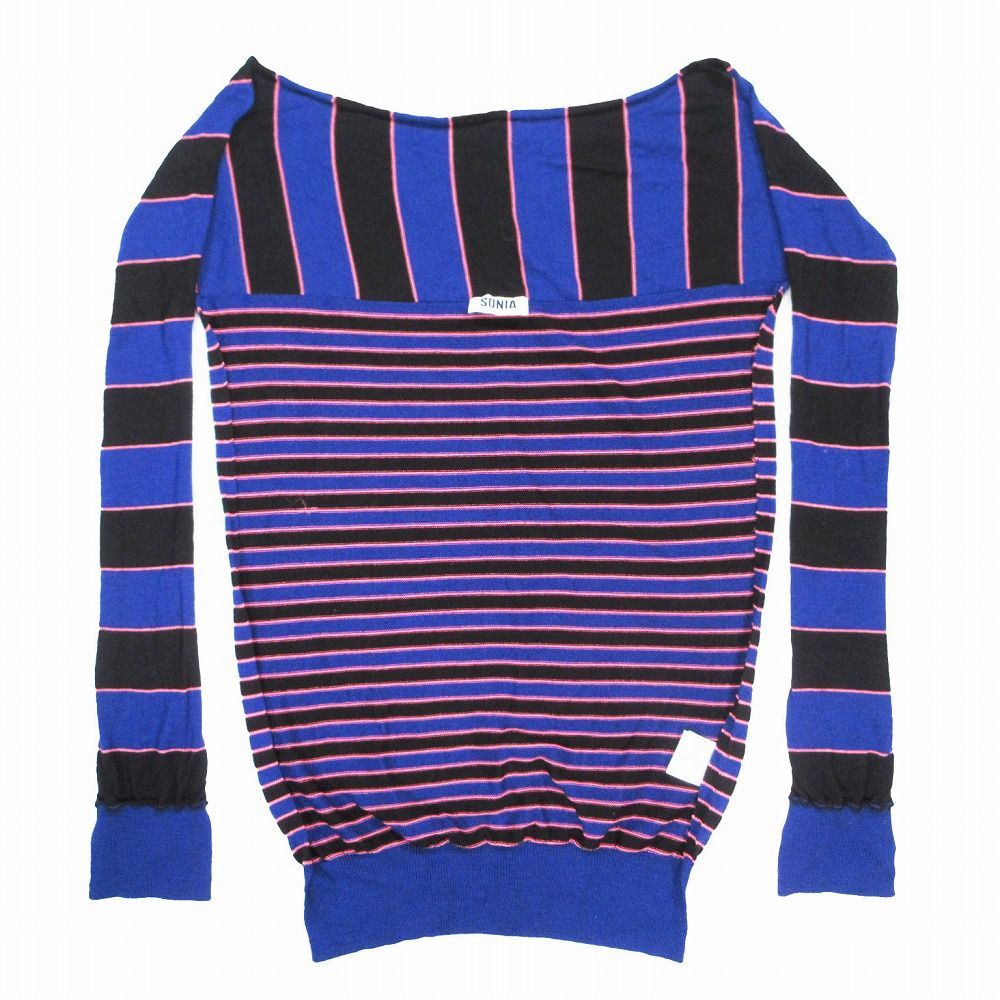 15SS ソニア リキエル SONIA BY SONIA RYKIEL ボーダー柄 肩掛け