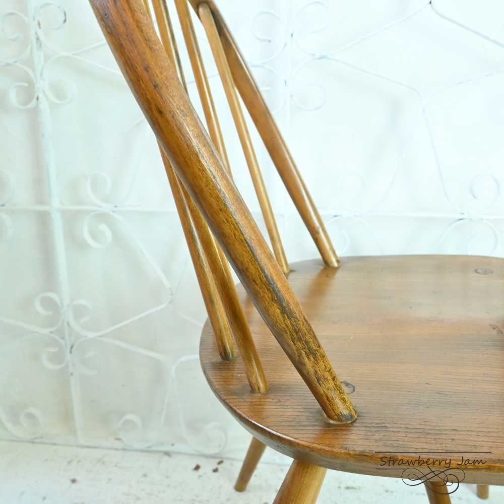 K*y様 L3705-296-1 英国ヴィンテージ ERCOL フープバックチェ L3705-296-1 英国ヴィンテージ ERCOL アーコールチェア フープ