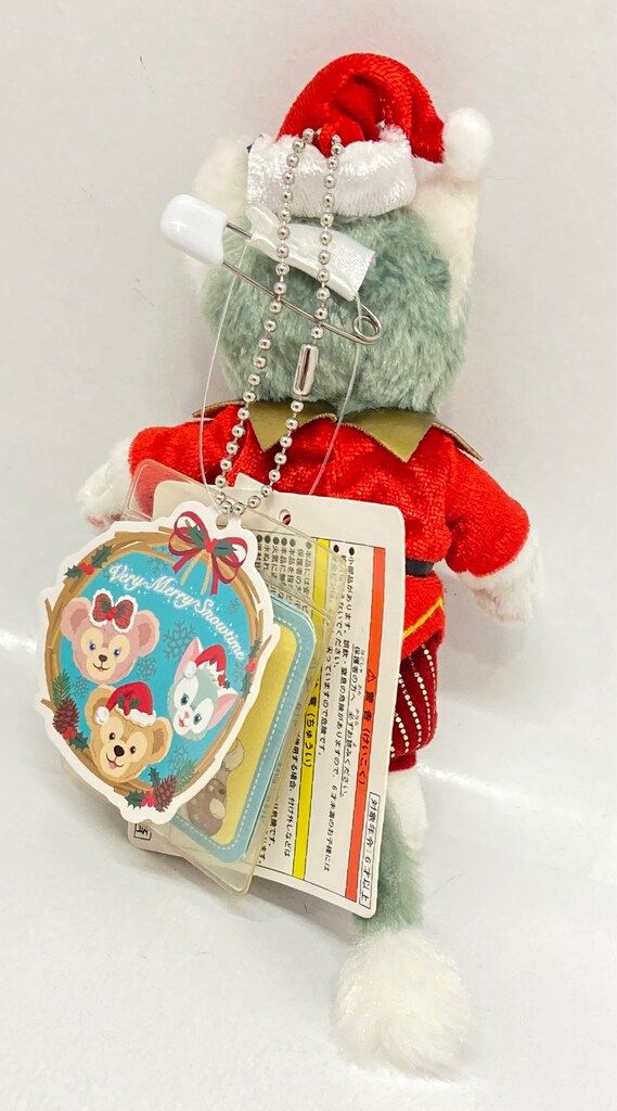 東京ディズニーシー ぬいぐるみバッジ Duffy's Christmas 2016