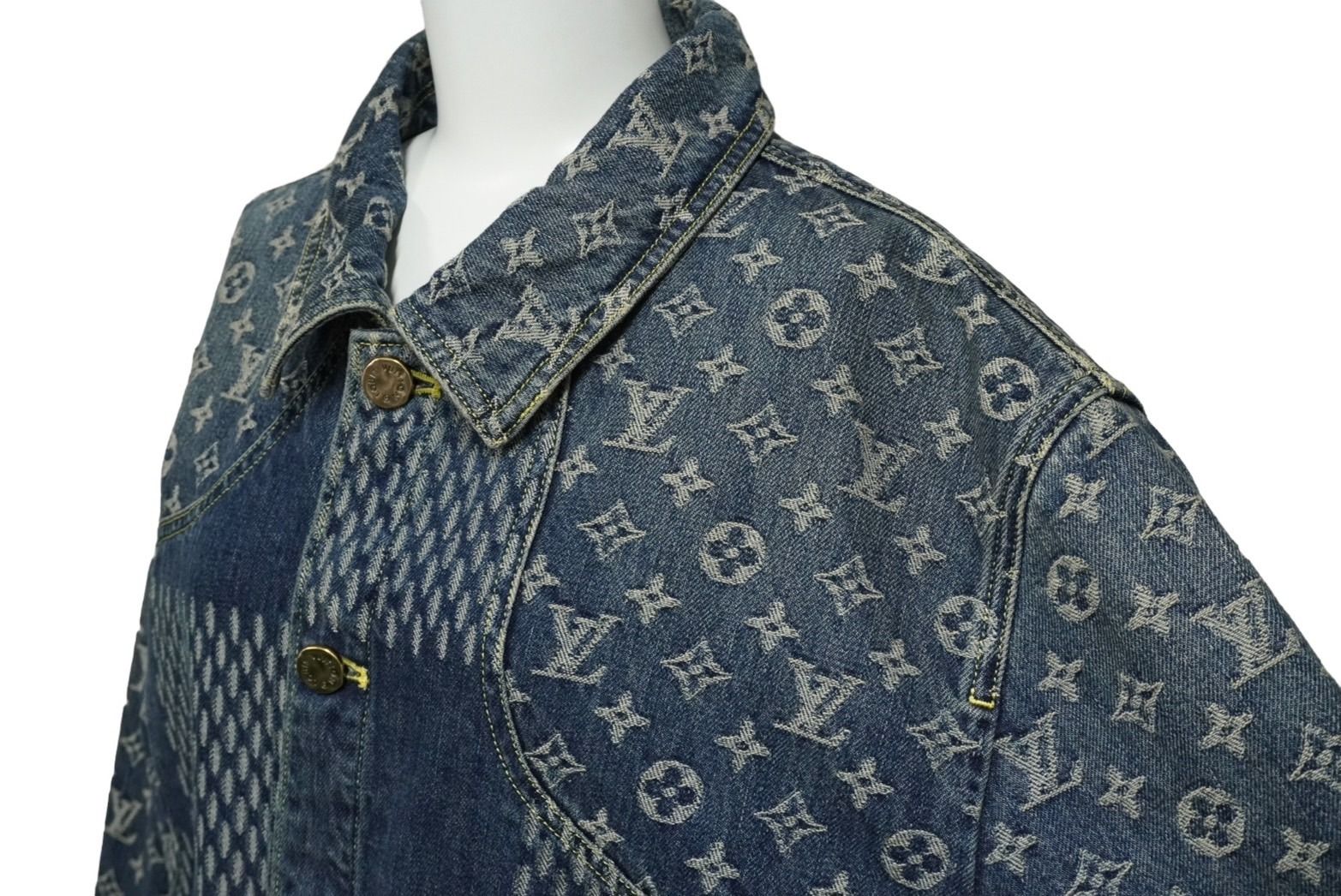 極美品 LOUIS VUITTON ルイヴィトン ジャイアントダミエウェーブ