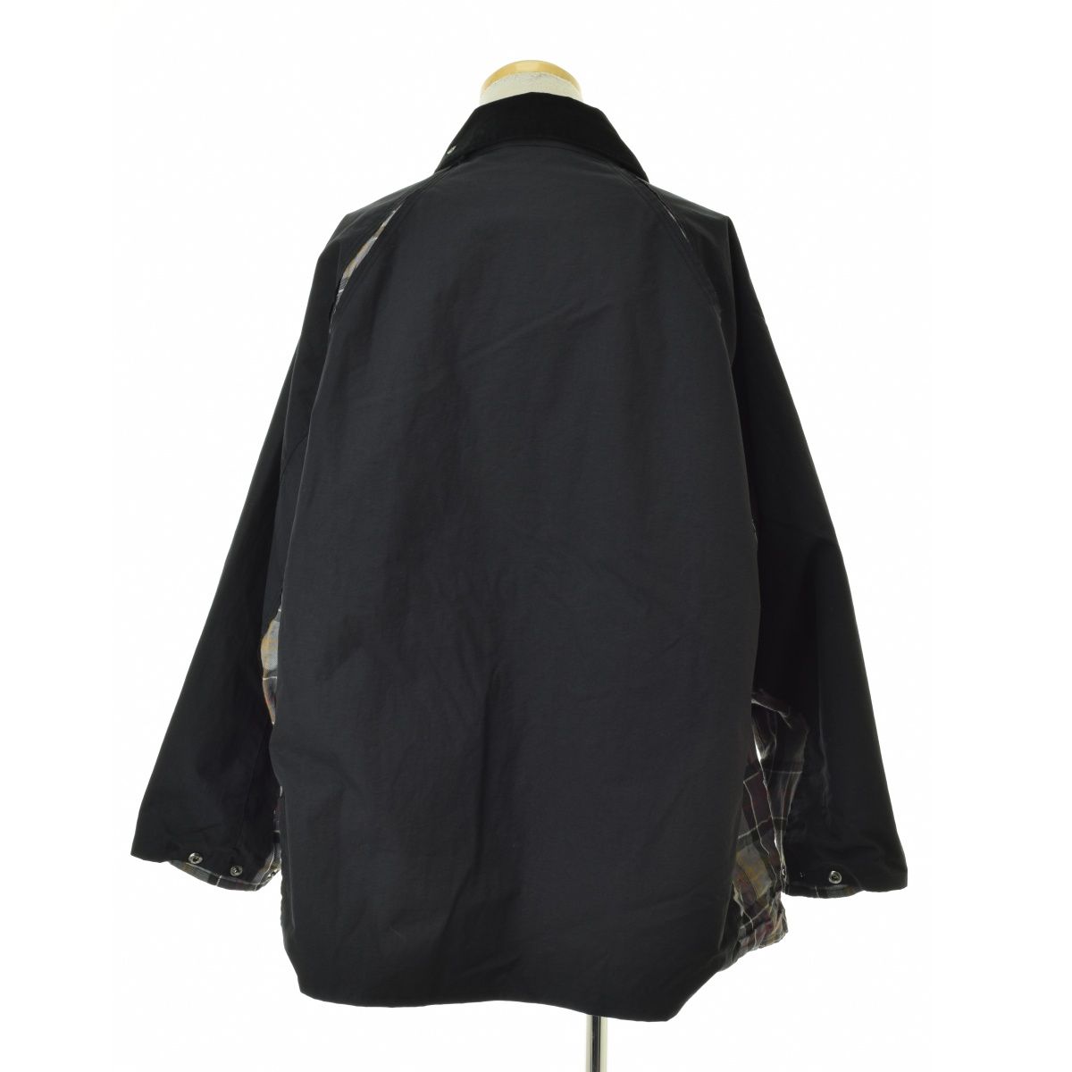 Barbour × YOKE / BROKEN BEAUFORT/ナイロンジャケット/2/ナイロン/BLK/無地/231MCAS056 BARBOUR×YOKE×JOURNALSTANDARD】231MCAS056 別注 BROKEN BEAUFORT