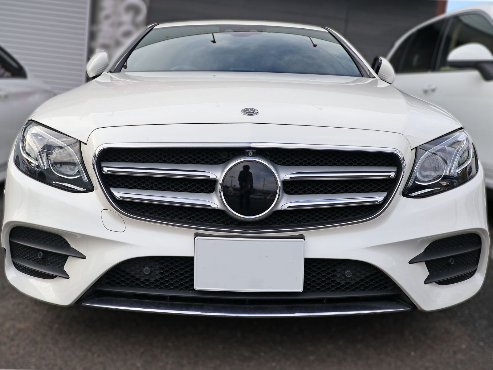 Tint+再利用できる エンブレム スモークフィルム(ブラックスモーク5％) ベンツ Eクラス W213/S213/C238/A238 セダン/ワゴン/クーペ/カブリオレ