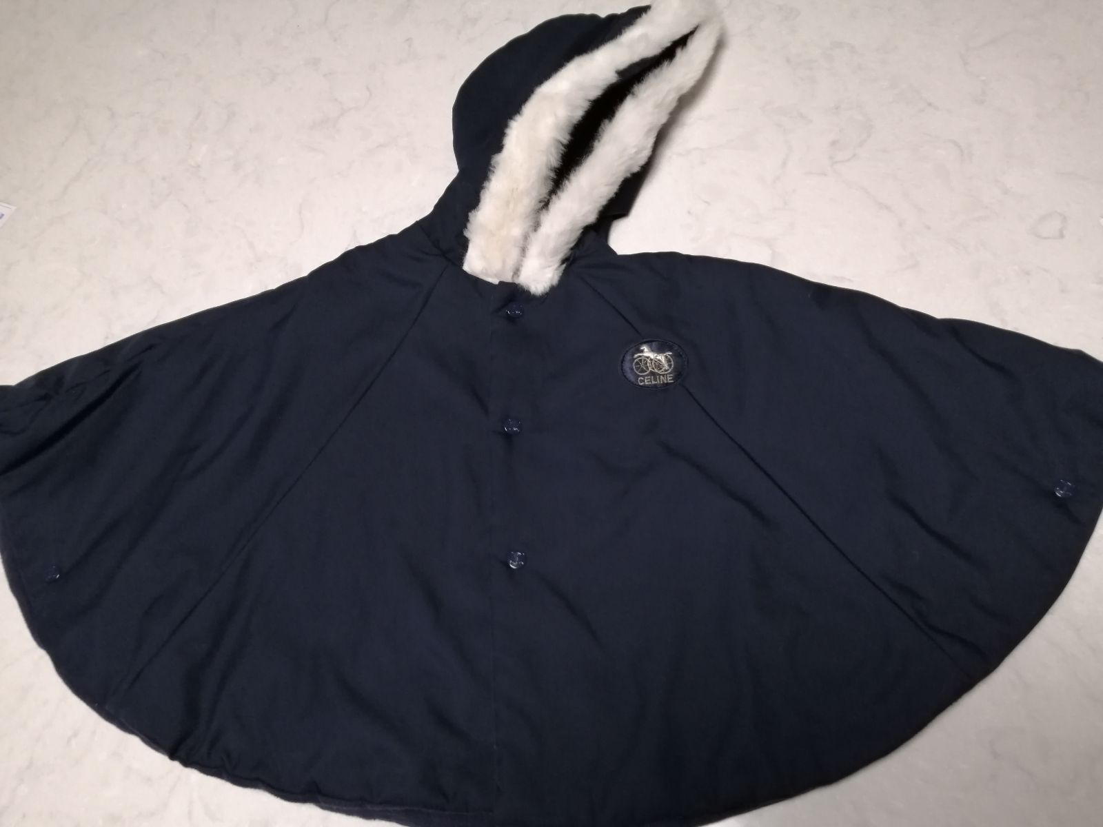 CELINEセリーヌ90ポンチョキッズアウター