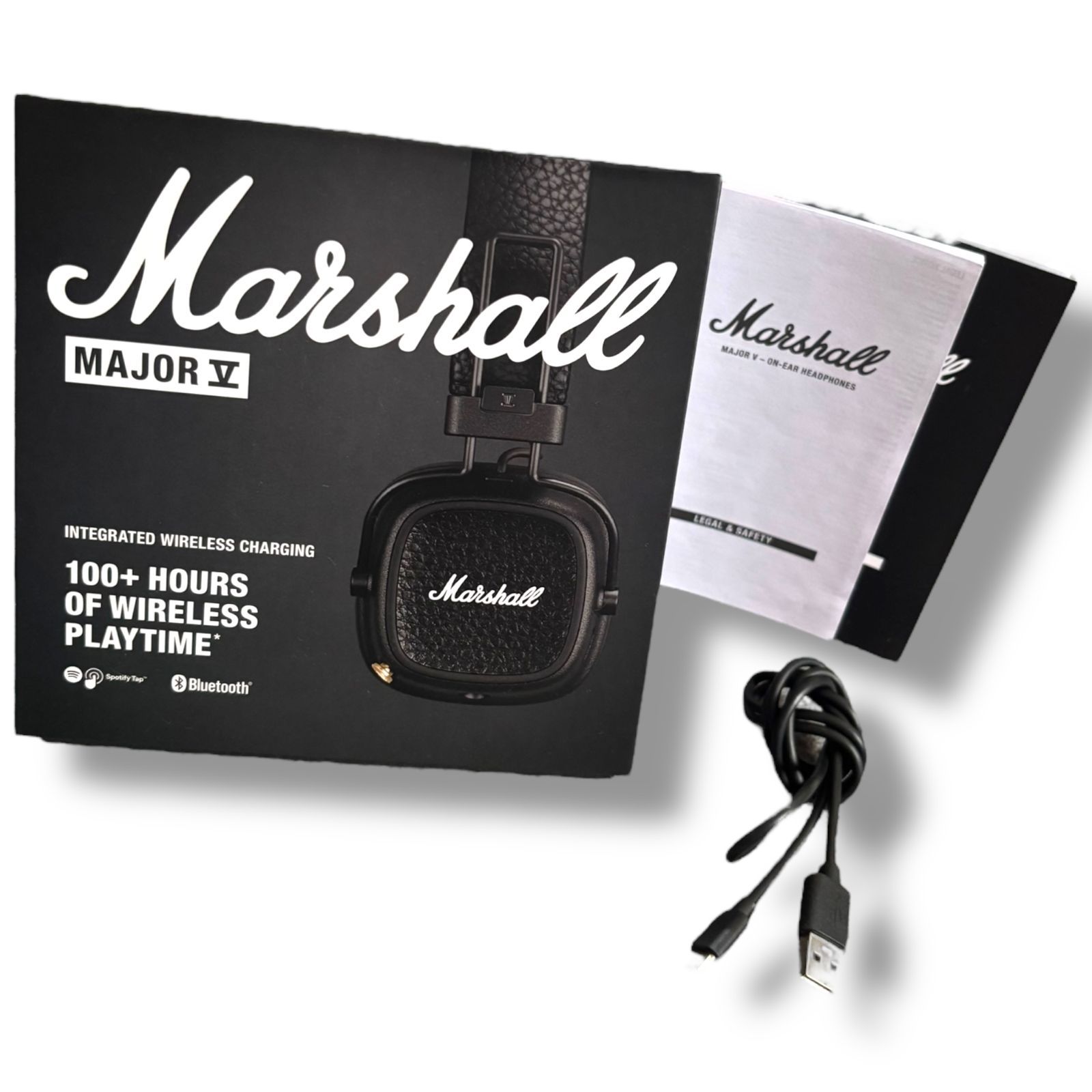 Marshall Major V ワイヤレスヘッドホン（安心の国内購入正規品） MAJOR Marshall Major V Cream ワイヤレスヘッドホン 折り畳み可能