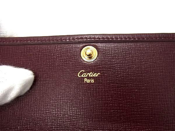 □新品□未使用□ Cartier カルティエ マストライン レザー 二つ折り