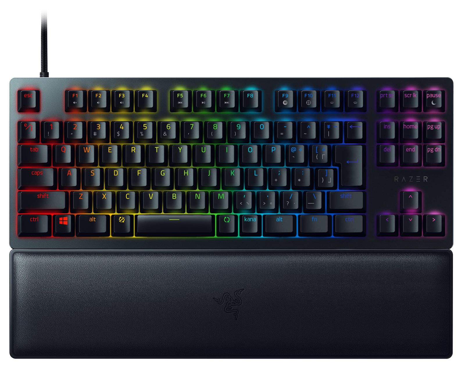 Razer(レイザー) ゲーミングキーボード Huntsman V2 Tenkeyless JP Linear Optical Switch 日本語 JP配列 オプティカルスイッチ リニア触感 テンキーレス ダブ [日本語配列・オプティカルスイッチ(リニア)]