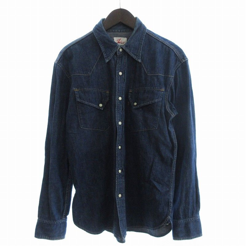 KAPITAL ライトブルー ウエスタンデニムシャツ 長袖　xs KAPITAL ライトブルー ウエスタンデニムシャツ 長袖xs