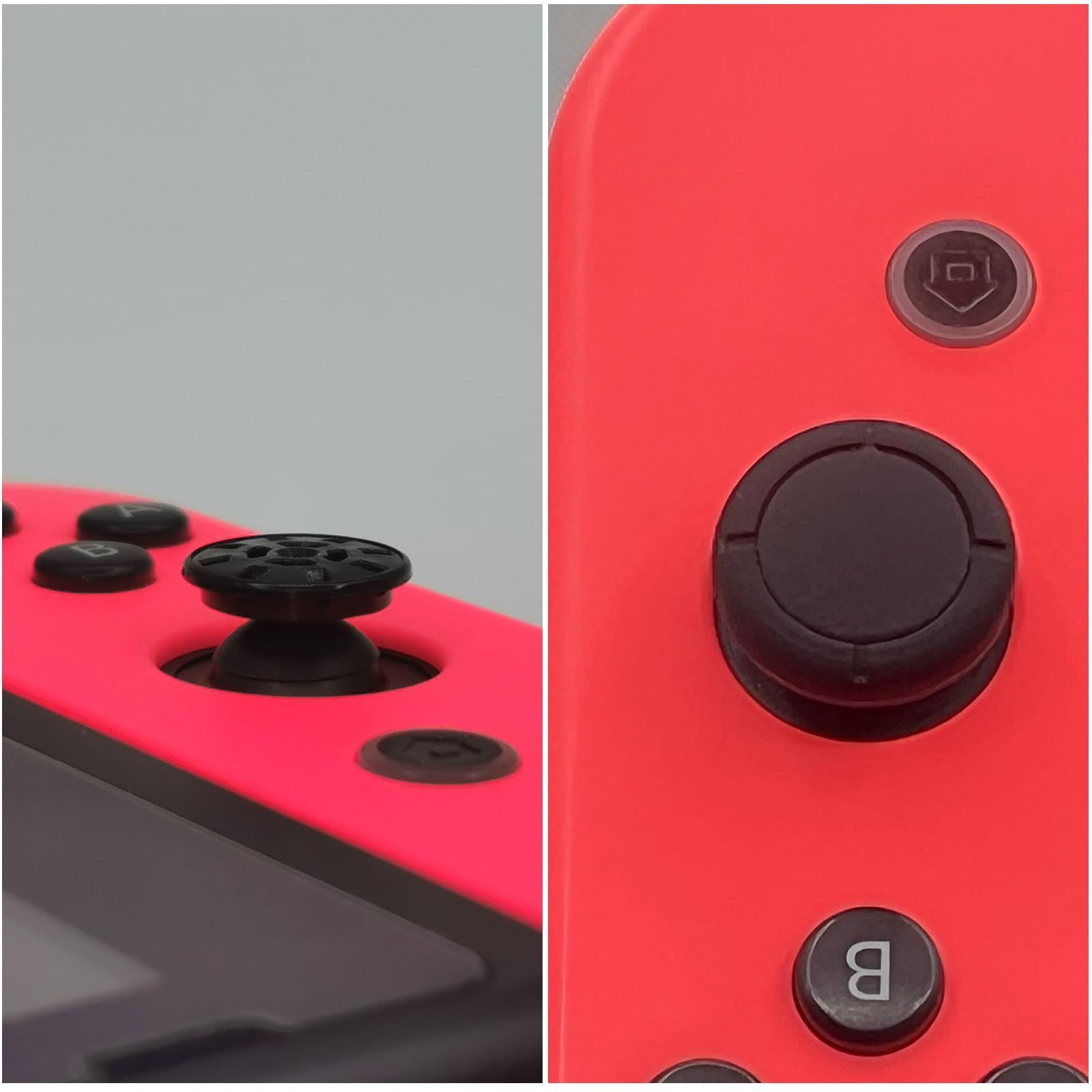 スティックカバー アシストリング（スティック スティックカバー 対応 switch/有機EL/lite アナログスティックカバー ジョイコン カバー10個セット）ブラック switch適用スティックカバー フリーク スイッチ/有機EL/ライト対応 ZHI-NY