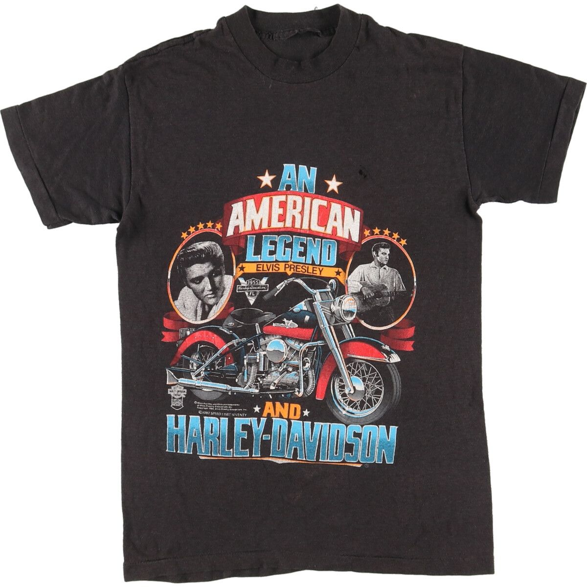 古着 80年代 ハーレーダビッドソン Harley-Davidson ELVIS PRESLEY  