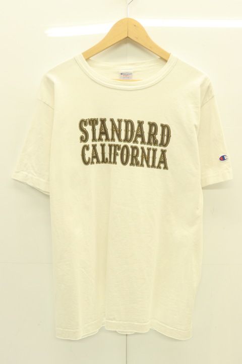 Standard California×CHAMPION Football T STANDARD CALIFORNIA