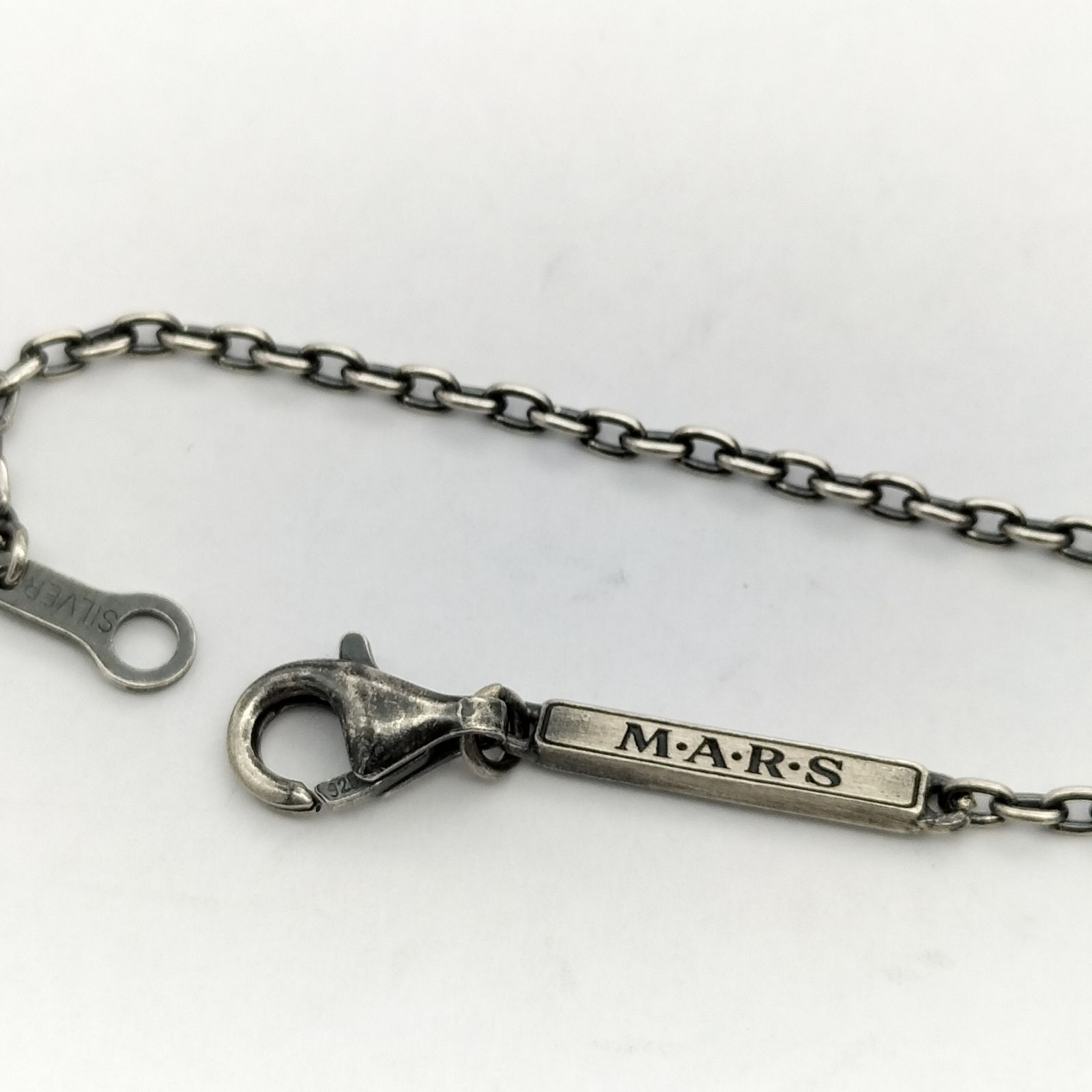 美品】MARS マーズ ダブルリングネックレス シルバー925 - メルカリ