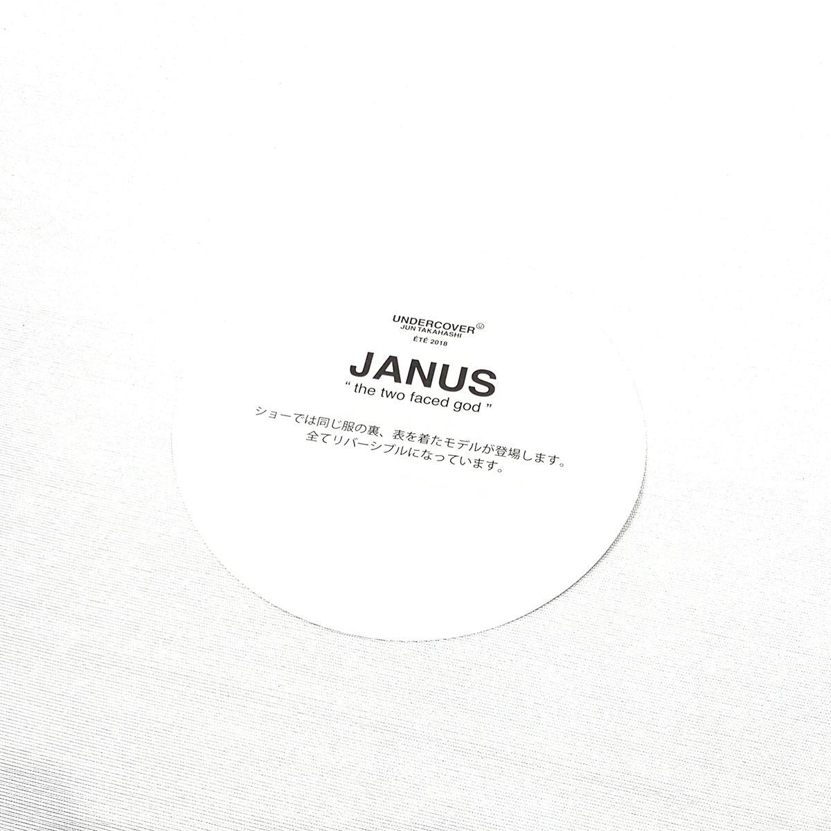 アンダーカバー JANUS グラフィックステッカー2枚セット-1