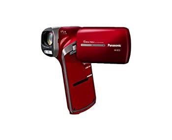 【美品】Panasonic HX-DC3 デジタルムービーカメラ　レッド デジタルカメラ 【】 HX-DC3 レッド