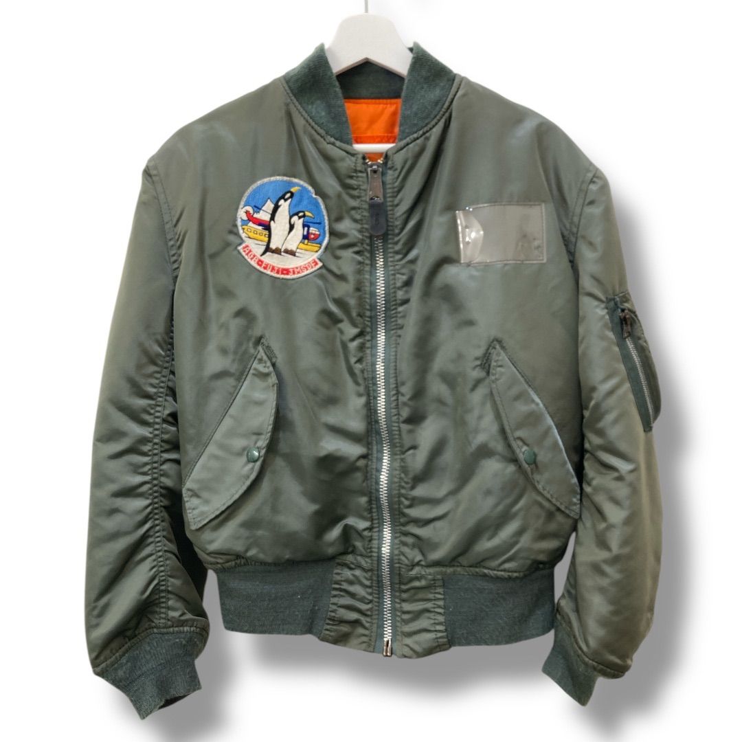 ALPHA INDUSTRIES アルファインダストリーズ USA製 MA-1 ALPHA INDUSTRIES アルファインダストリーズ USA製 MA-1