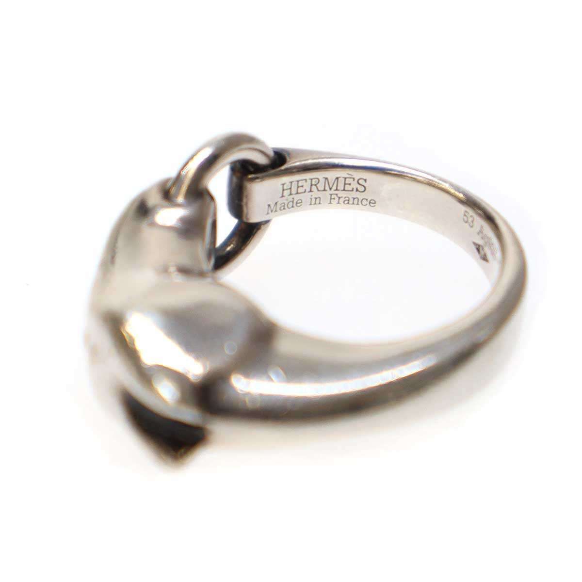 HERMES エルメス ギャロップリング  シルバー 53 HERMES エルメス ギャロップリング シルバー 53 - メルカリ