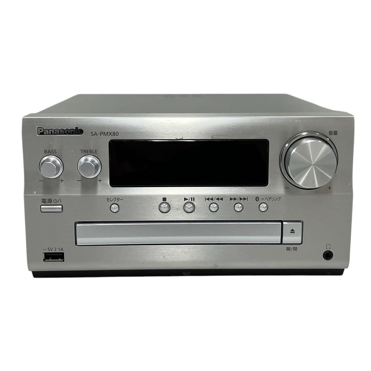 Panasonic パナソニック SA-PMX80 SB-PMX70 ミニコンポ Panasonic SA-PMX80 ミニコンポ CDステレオシステム Bluetooth対応