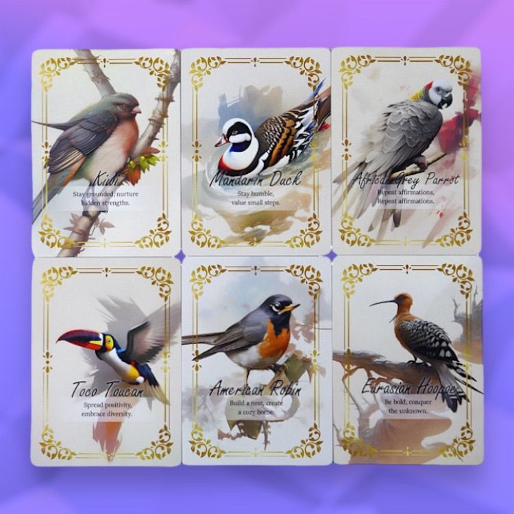 鳥のさえずりのオラクルカード ❤︎ デイリーガイダンス ❤︎ セルフケア 鳥のさえずりのオラクルカード ❤︎ 鳥 ❤︎ デイリーガイダンス