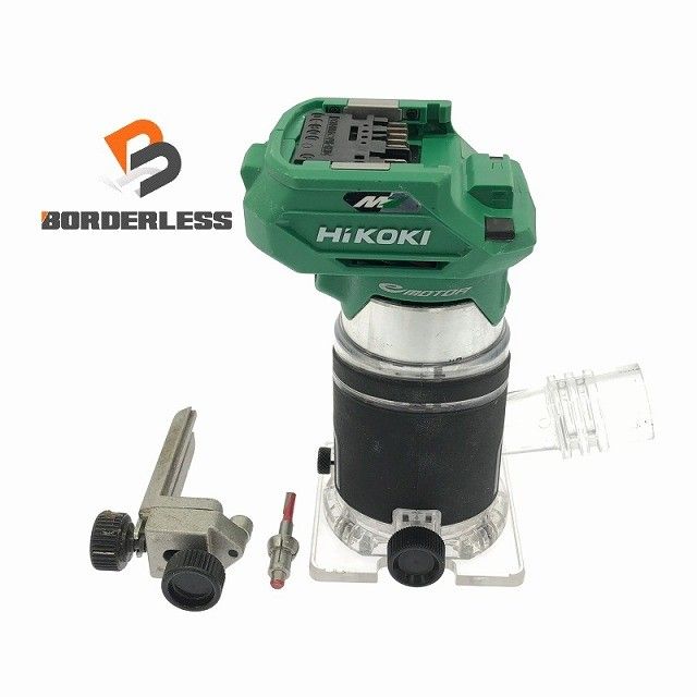 比較的 HiKOKI ハイコーキ 36V コードレストリマー M3608DA 本体のみ 充電式 ルーター 木材加工 穴あけ トリミング 116154