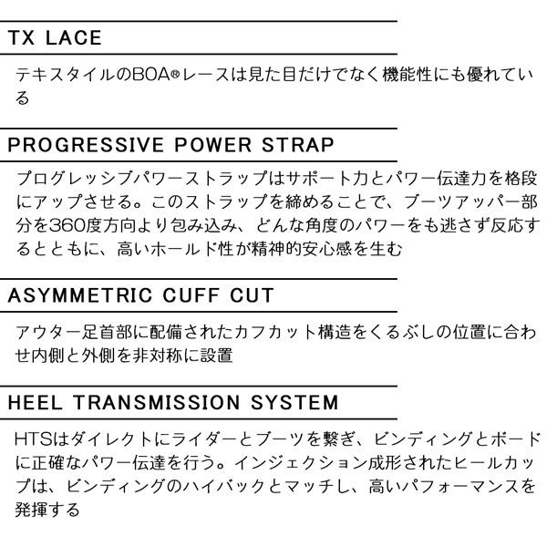 チームボアハイブリッドリキッドフィット HEAD