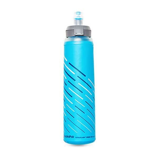 【特価商品】水分補給 給水 携帯 【トレイルランニング ジョギング 500ml アウトドア 超軽量ハンドボトル 登山 500 ウォーキング スピード ハイキング ウルトラフラスク 自転車】マリブブルー