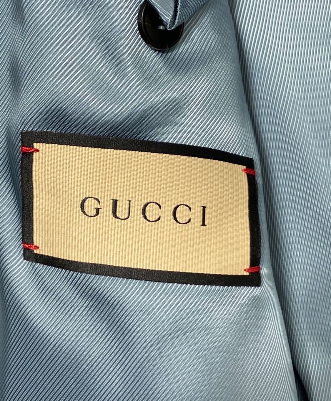 GUCCI カラフルバニー柄 ジャケット GUCCI sz IT 44 US XS Mens Embroidered Denim Jacket with