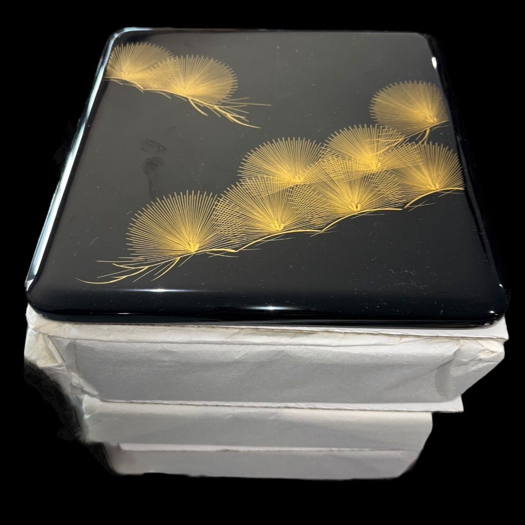 三段重 越前漆器