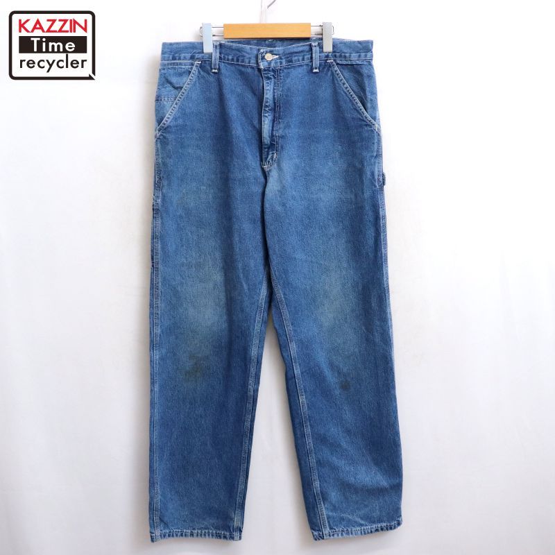 00s Carhartt ワーク デニム ペインターパンツ メンズ XLサイズ相当 ビッグサイズ オーバーサイズ