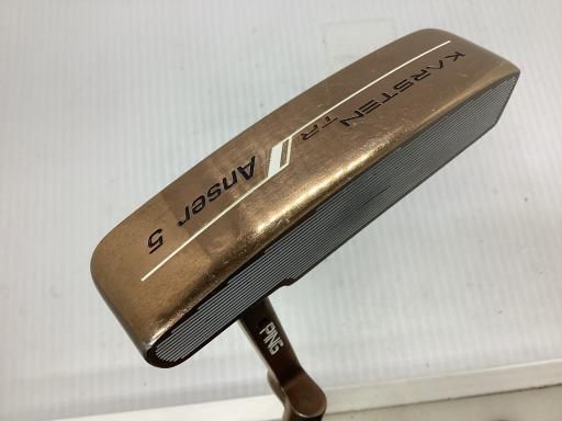 ピン KARSTEN TR Anser 5 長さ調整機能付き パター PT スチール フレックスその他 メンズ 男性用 右利き 右用 Cランク ゴルフクラブ