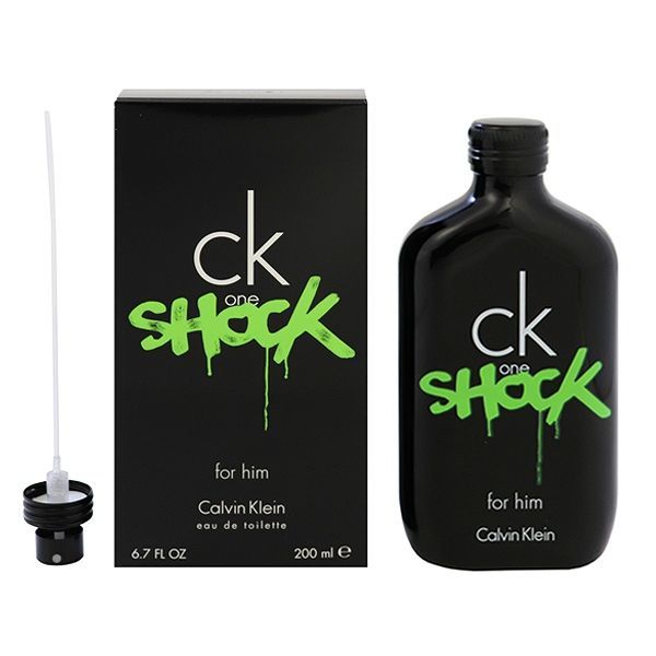 カルバンクライン シーケー ワン ショック フォーヒム EDT・SP 200ml 香水 フレグランス CK ONE SHOCK FOR HIM CALVIN  KLEIN 新品 未使用 - メルカリ