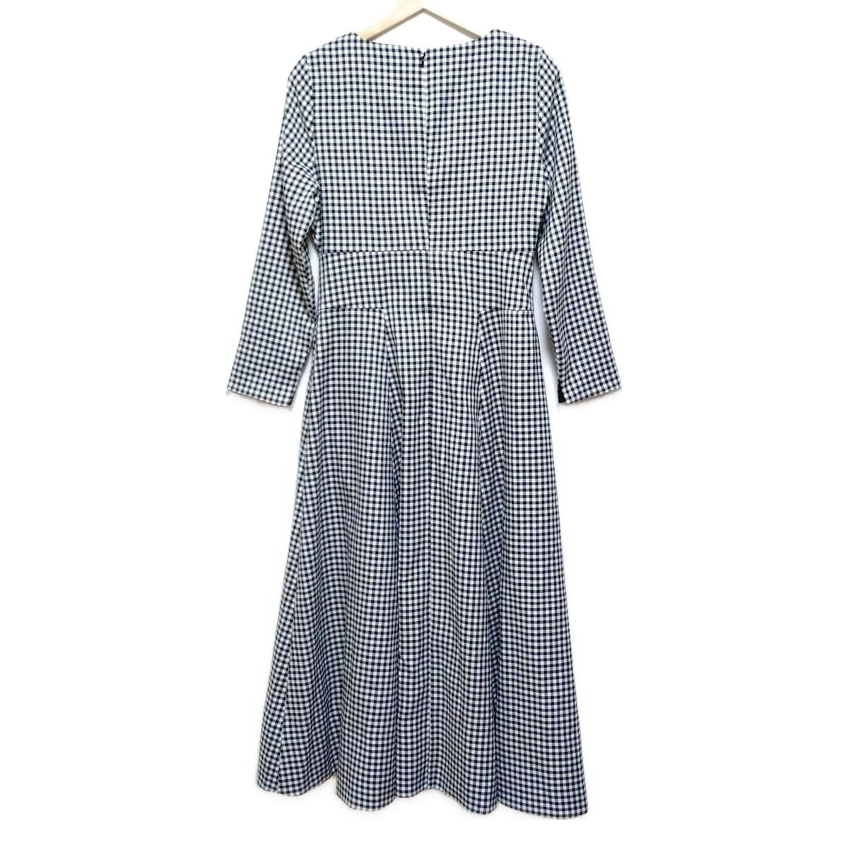 JENNE(ジェンヌ) ワンピース サイズM レディース美品 - 黒×白 長袖  