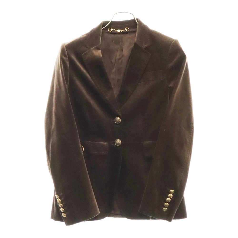 GUCCI (グッチ) VELVET BLAZER ヴェルヴェット ブレザー テーラード  