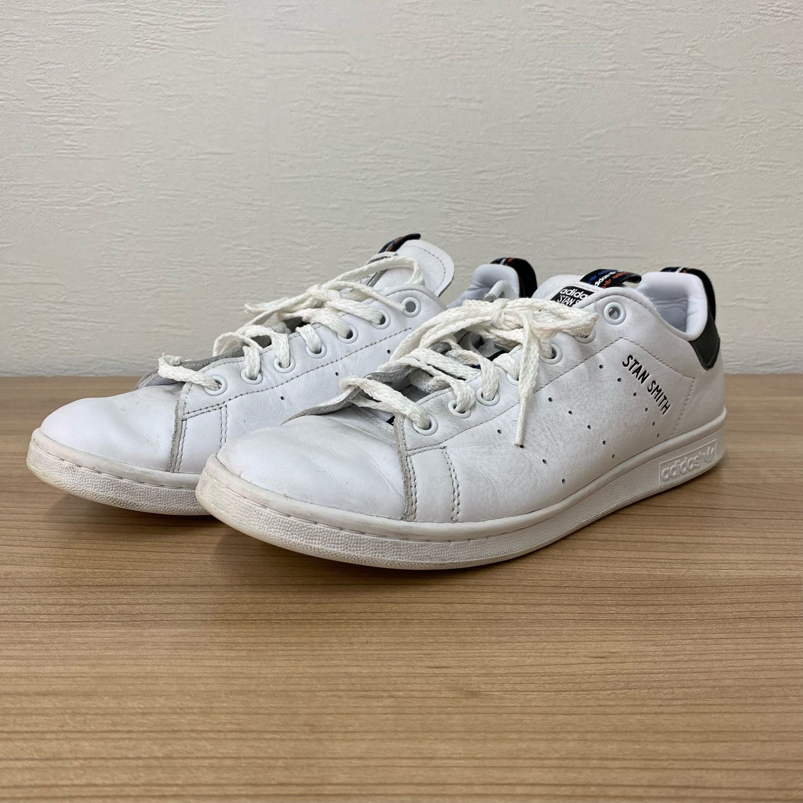 adidas stansmith スニーカー ホワイト 28cm - メルカリ