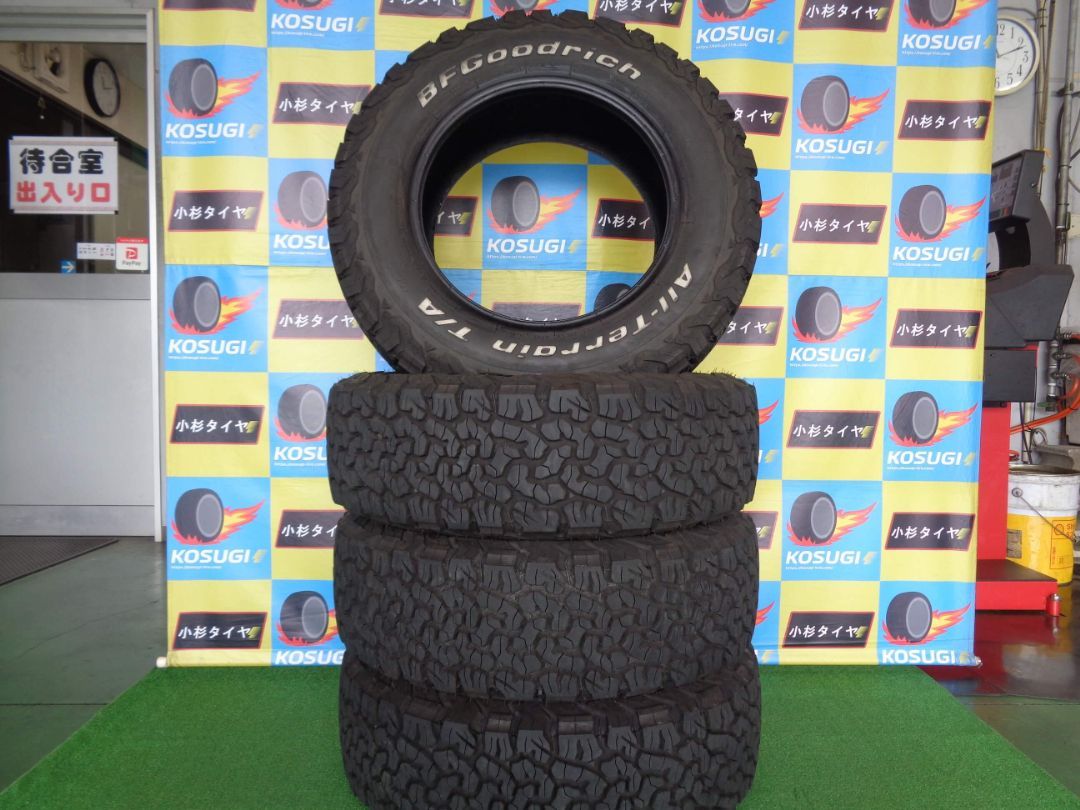 BFグッドリッチ オールテレーンT|A KO2 LT225|70R16 102|99R タイヤ 4本セット ホワイトレター デリカD 5 神奈川県