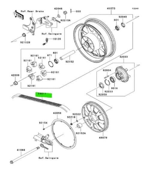 お買得情報満載！ カワサキ バルカン 1700 クラシック ドライブベルト 139T Belt Drive 139T 59011-0063 KAWASAKI 純正 Genuine JDM メーカー純正品 欲しいが見つかる！