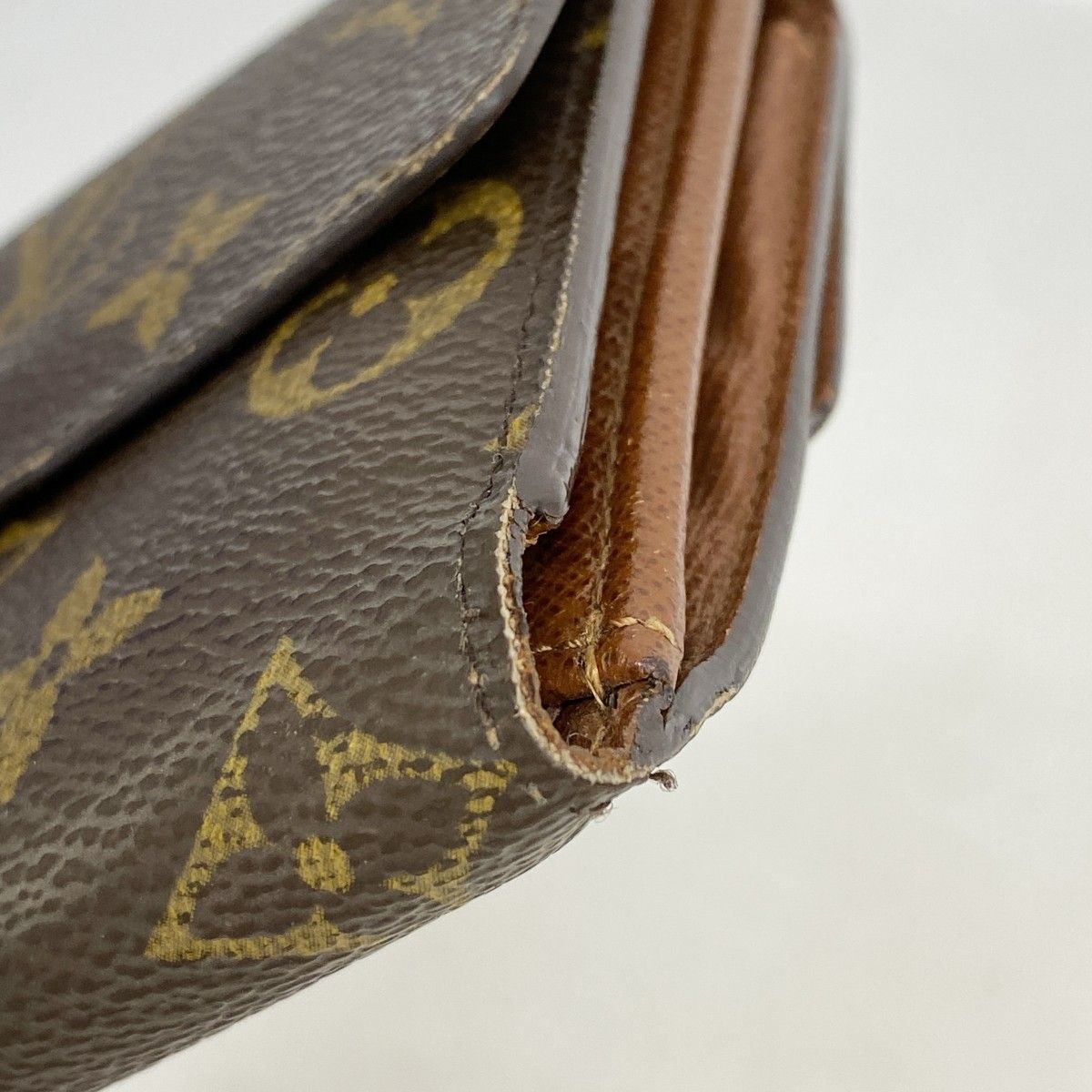 ヴィトン ポルトフォイユカイサ ブラウン レディース 長財布 LOUIS