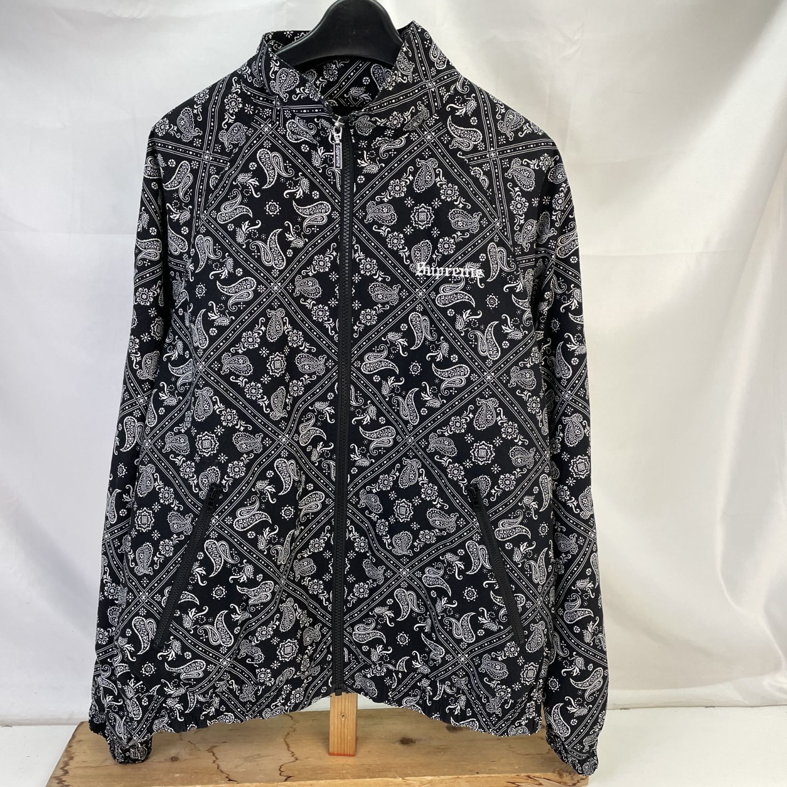 01m2337 Supreme シュプリーム Bandana Track Jacket バンダナ柄 